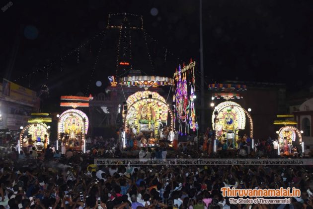 pancharmoorthigal alangarm in deepam festival 2019