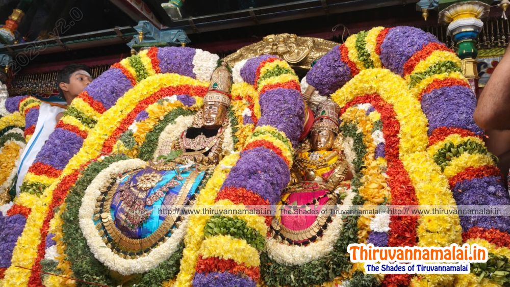 Annamalaiyar n unnamalai amman tempe alangaram 2025