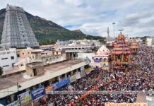 Tiruvannamalai Maharatham Karthigai Deepam Day 7 – 2025 mahartahm 2025